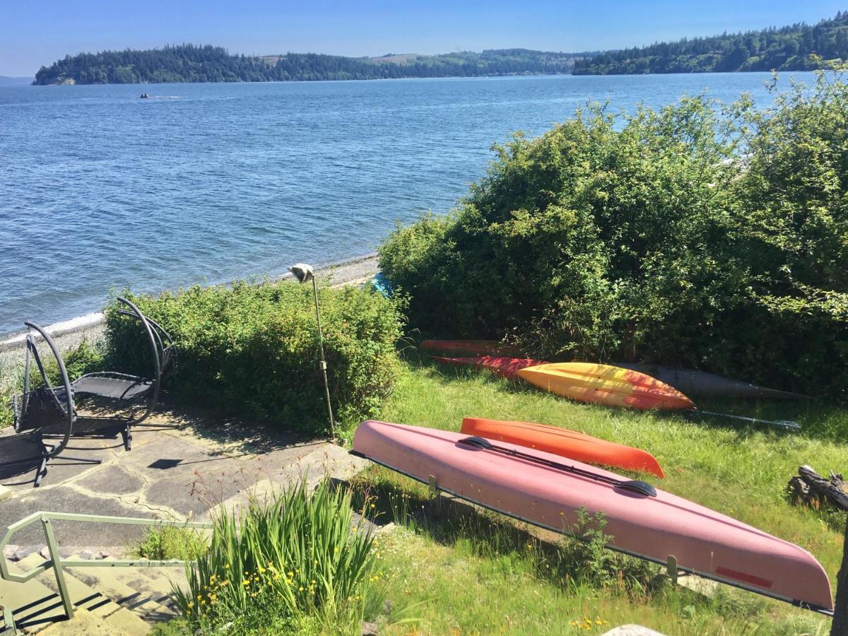 Puget Sound Chic Romantic Cottage With Private Beach Access & Gated Entry Port Ludlow المظهر الخارجي الصورة