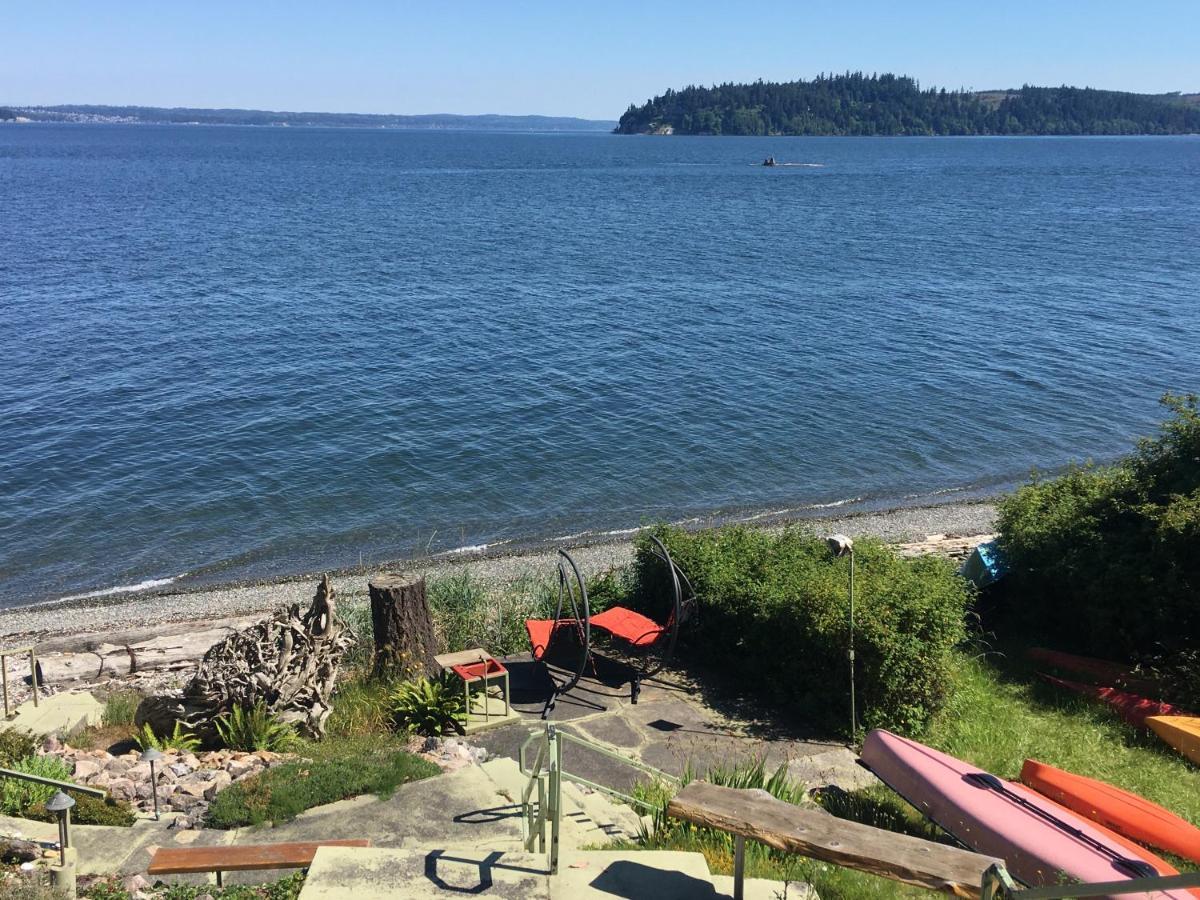 Puget Sound Chic Romantic Cottage With Private Beach Access & Gated Entry Port Ludlow المظهر الخارجي الصورة