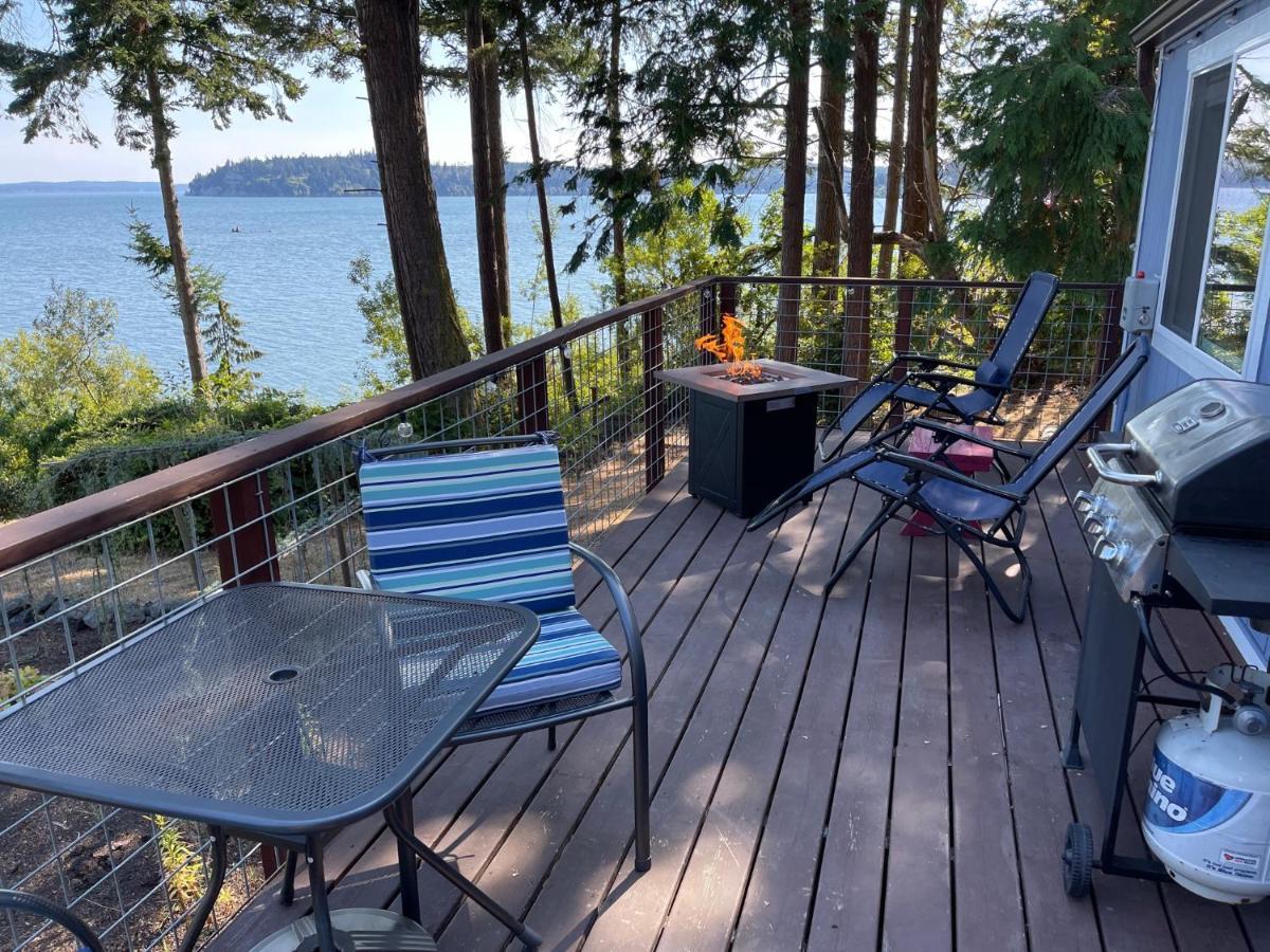 Puget Sound Chic Romantic Cottage With Private Beach Access & Gated Entry Port Ludlow المظهر الخارجي الصورة