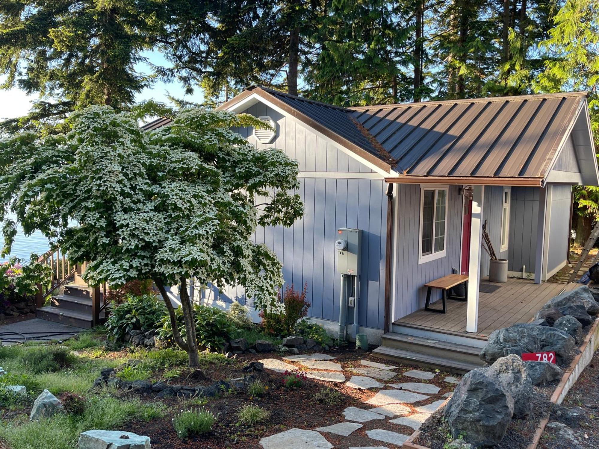 Puget Sound Chic Romantic Cottage With Private Beach Access & Gated Entry Port Ludlow المظهر الخارجي الصورة